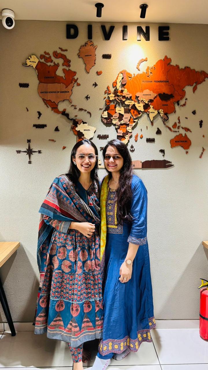 Palak Kadecha & Prachi Shah